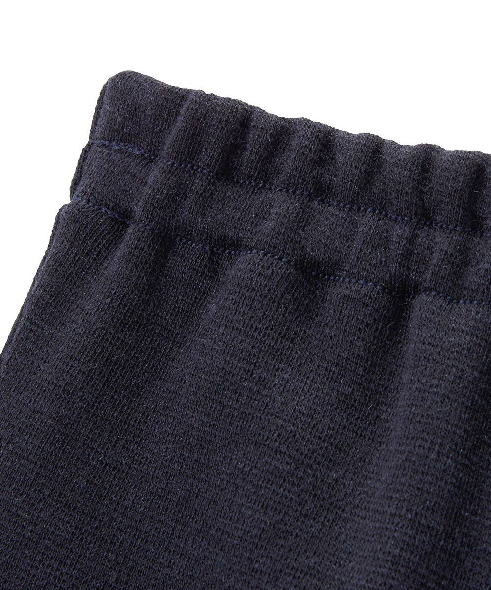 MIKI HOUSE HOT BISCUITS 【ミキハウス】【95-130cm】 ポンチジャージ素材のハーフパンツ(ひざ上丈) 