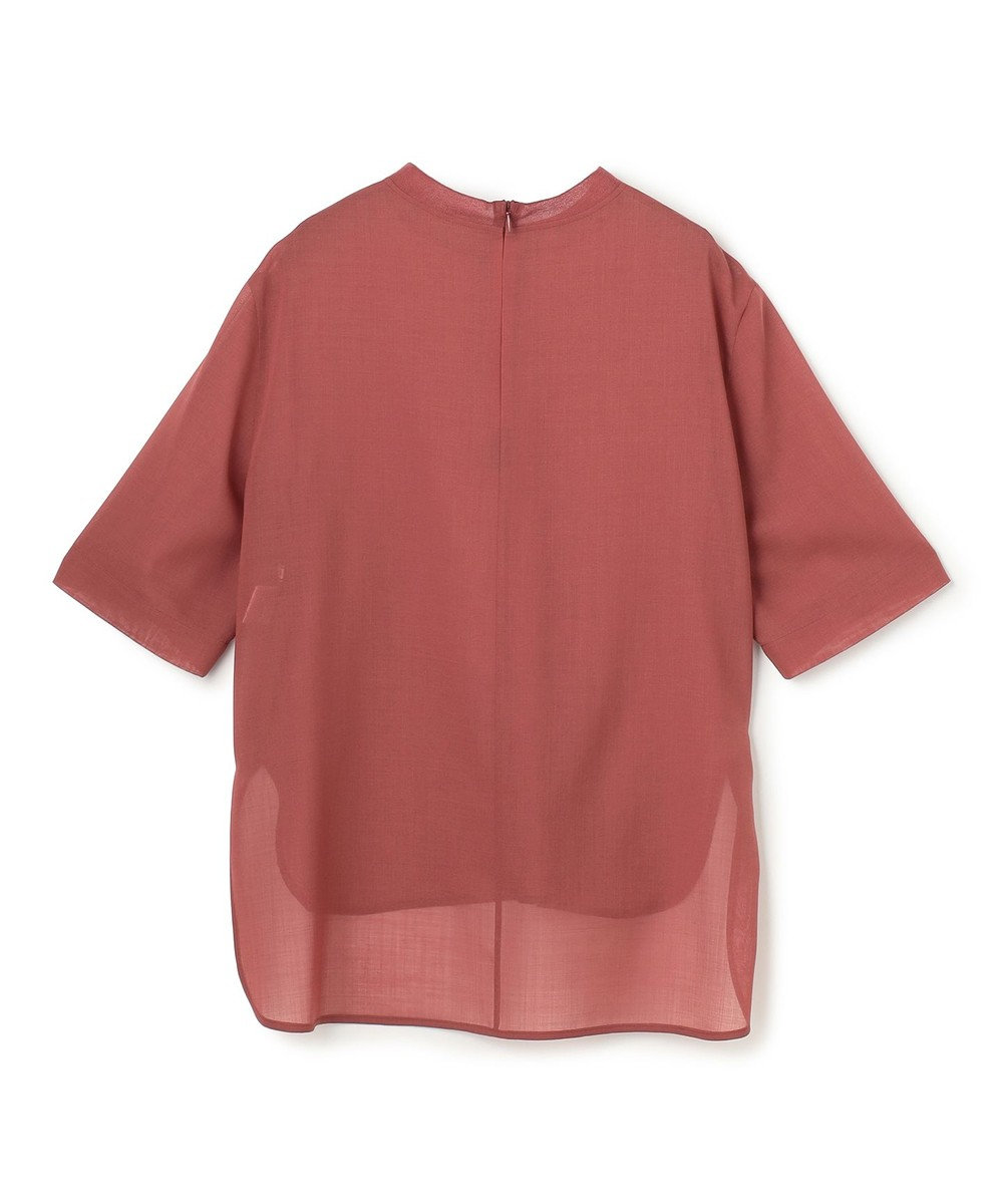 BEIGE， MOYE / スカーフ付き ハーフスリーブブラウス 