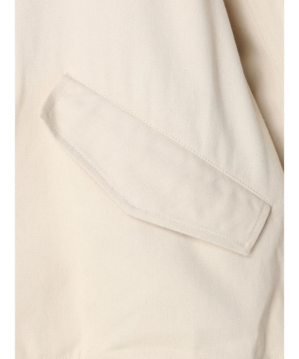 earth music&ecology パーカー付きミリタリーブルゾン 