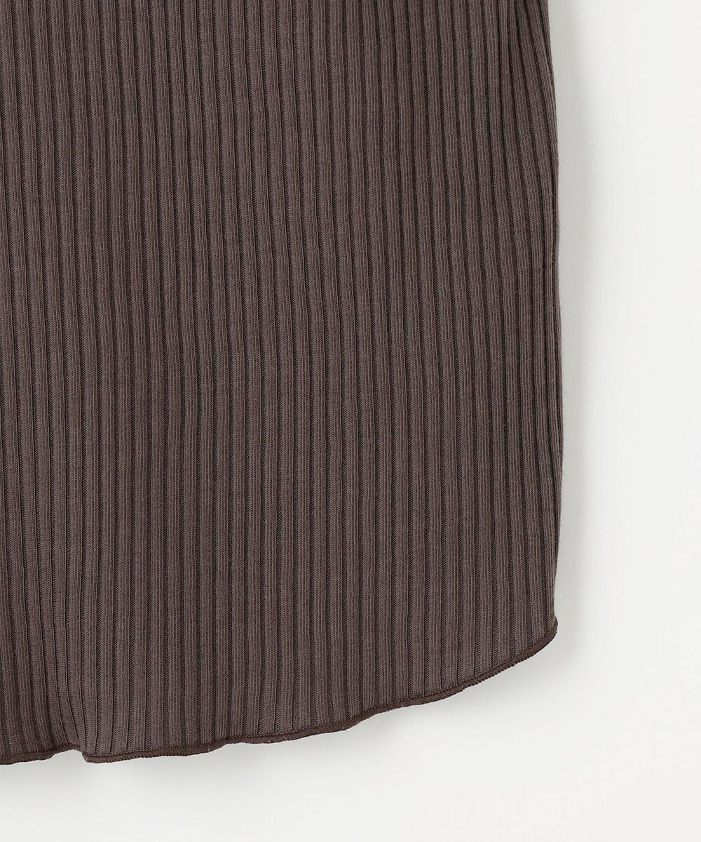 Feroux カップ付きリブ タンクトップ 