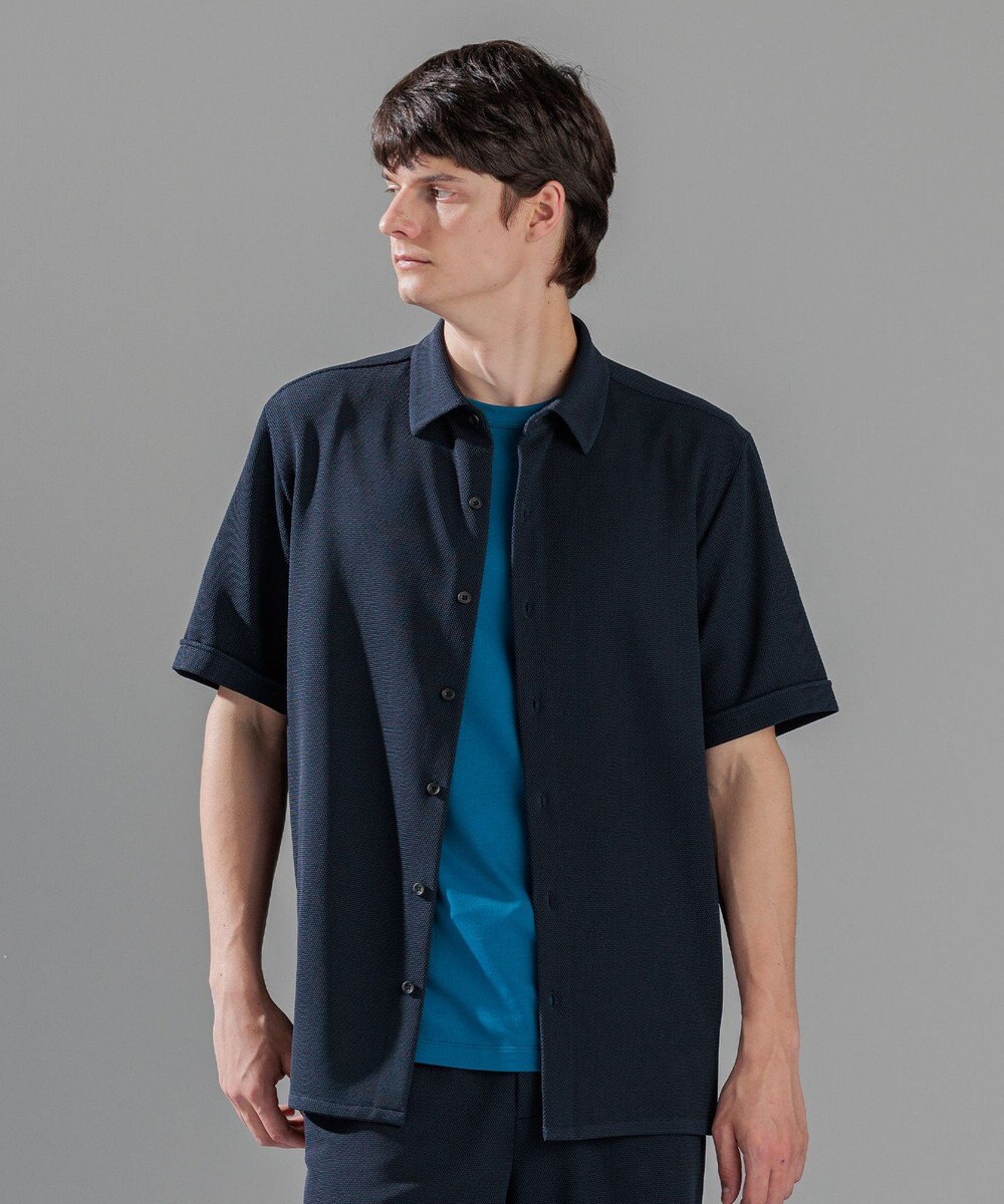 JOSEPH HOMME 【LEON 掲載】ソフトタックジャージー　半袖シャツ 