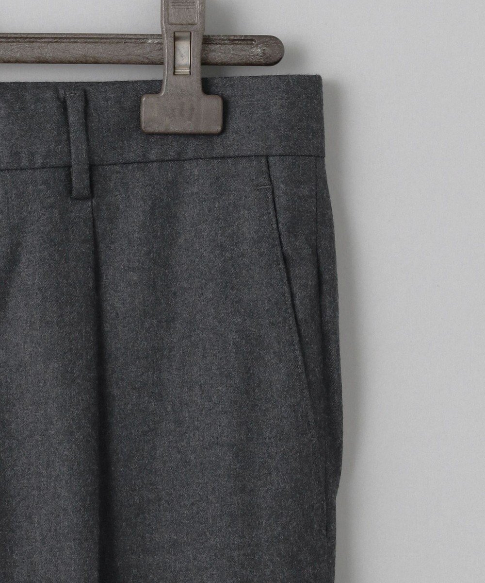 GOTAIRIKU 【保温性/ストレッチ/シワになりにくい】サキソニーストレッチパンツ（１タック） 