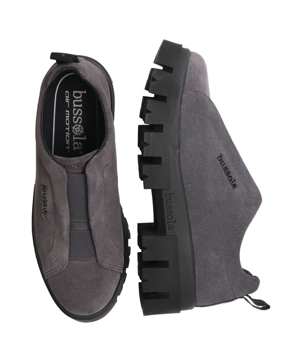 INTER-CHAUSSURES 【BUSSOLA】厚底スリッポンシューズ 