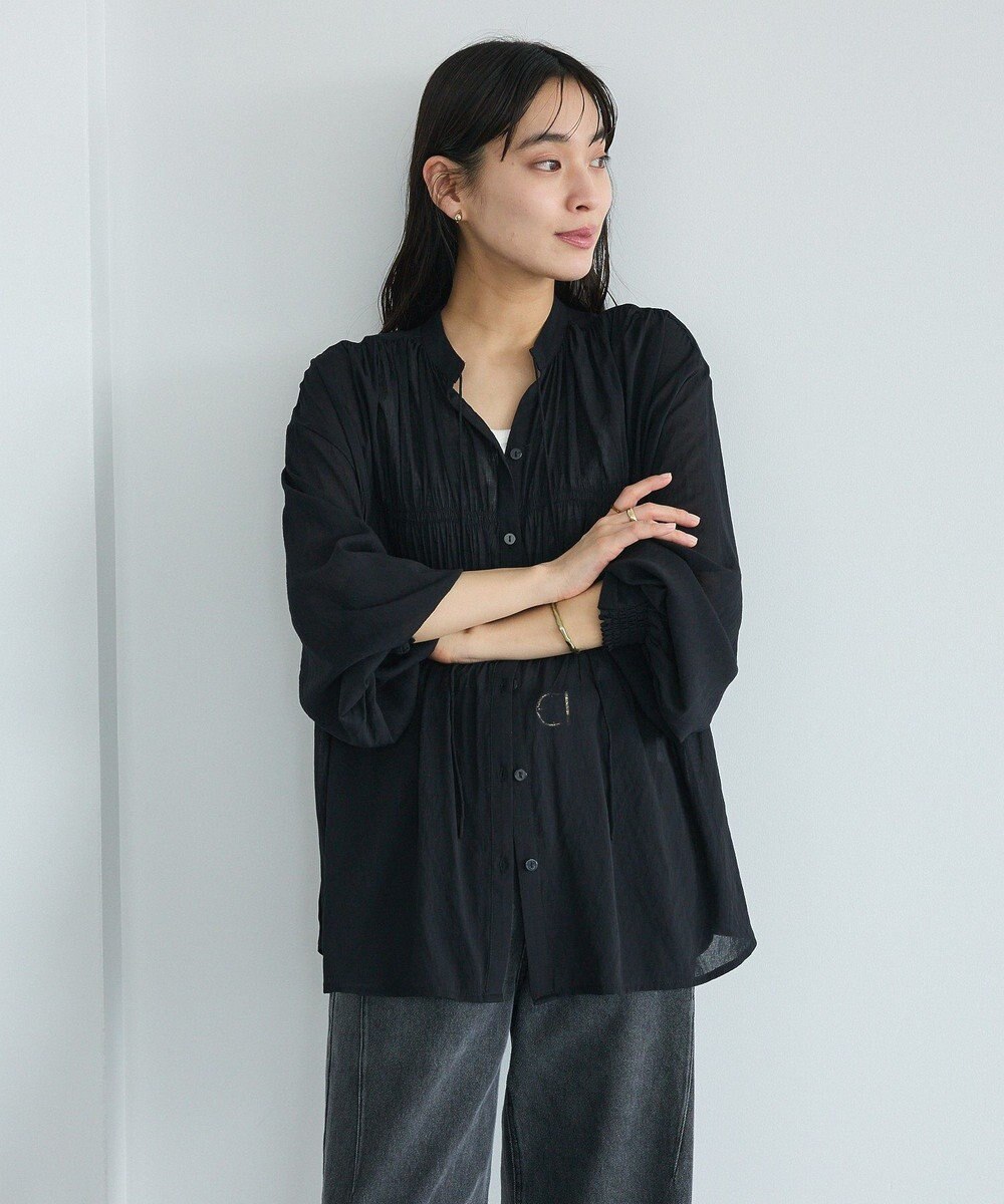 CRAFT STANDARD BOUTIQUE ウ゛ィンテージボイルロングスリーブブラウス 