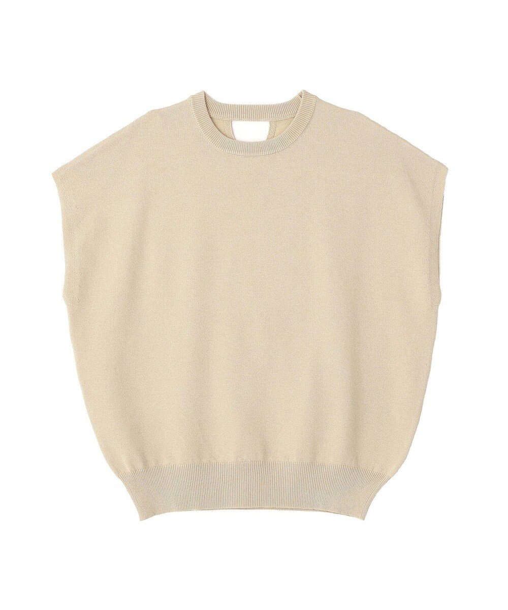 AMERICAN HOLIC 【WEB限定】接触冷感ラメフレンチスリーブニットプルオーバー 