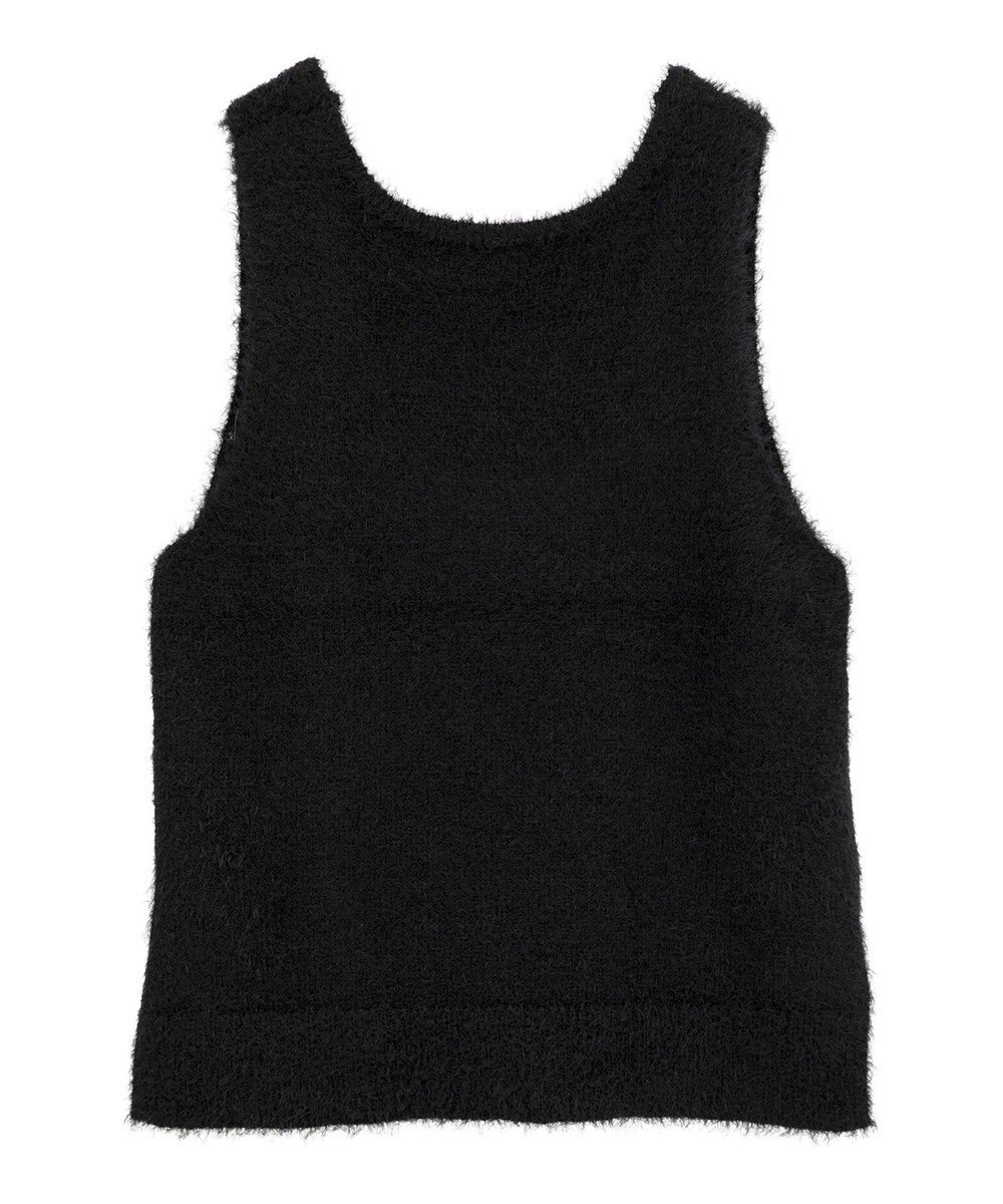 earth music&ecology フェザーUネックニットベスト 