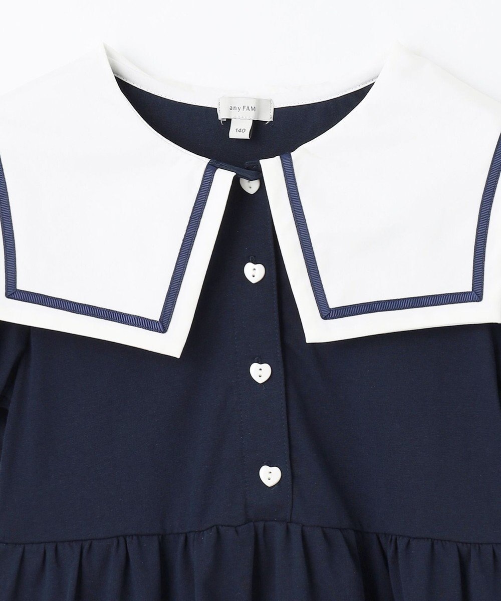 ANY KIDS セーラーカラー ワンピース 