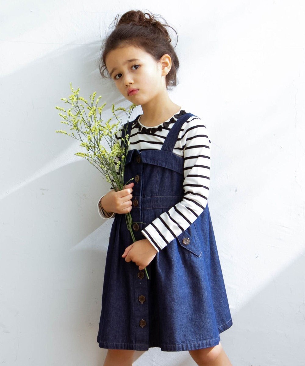 140 150cm ママとお揃い ウーリッシュフラノ デニム ジャンパースカート Any Fam Kids ファッション通販 公式通販 オンワード クローゼット 140 150cm ママとお揃い ウーリッシュフラノ デニム ジャンパースカート Any Fam Kids ファッション通販 公式通販 オンワード クローゼット