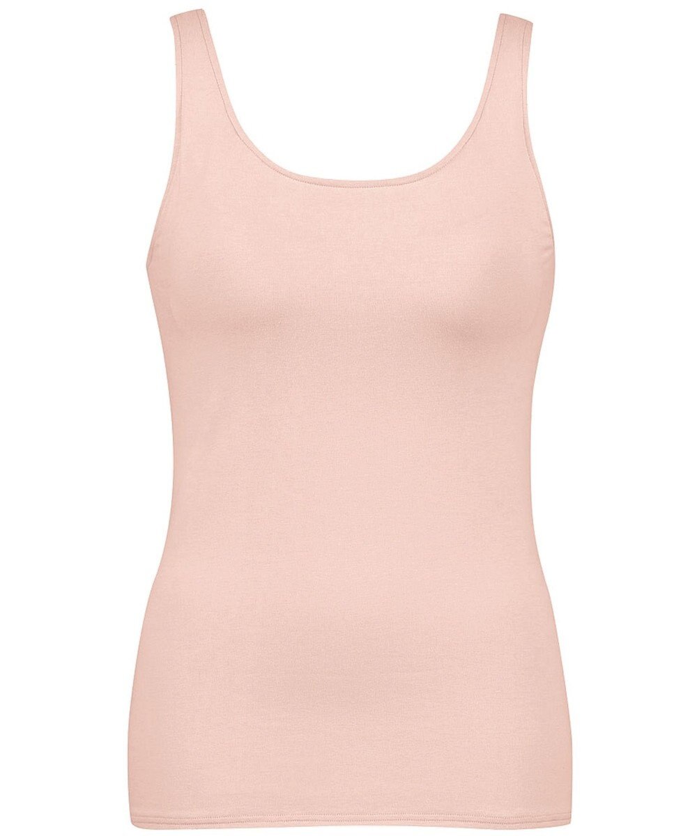 Wing カップ付きタンクトップ 綿混(身生地部) ラク きれいなバストシルエット 【シンクロブラトップ 綿混タイプ】 ブラトップ ET1132 ウイング／ワコール 