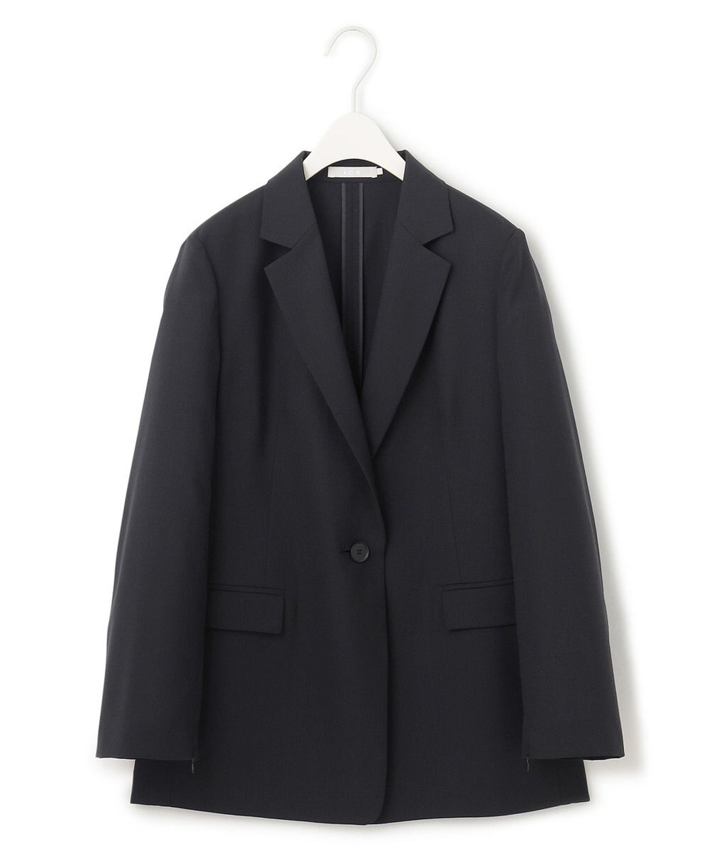 ICB 【洗える】 サマーウールトロ テーラードジャケット 