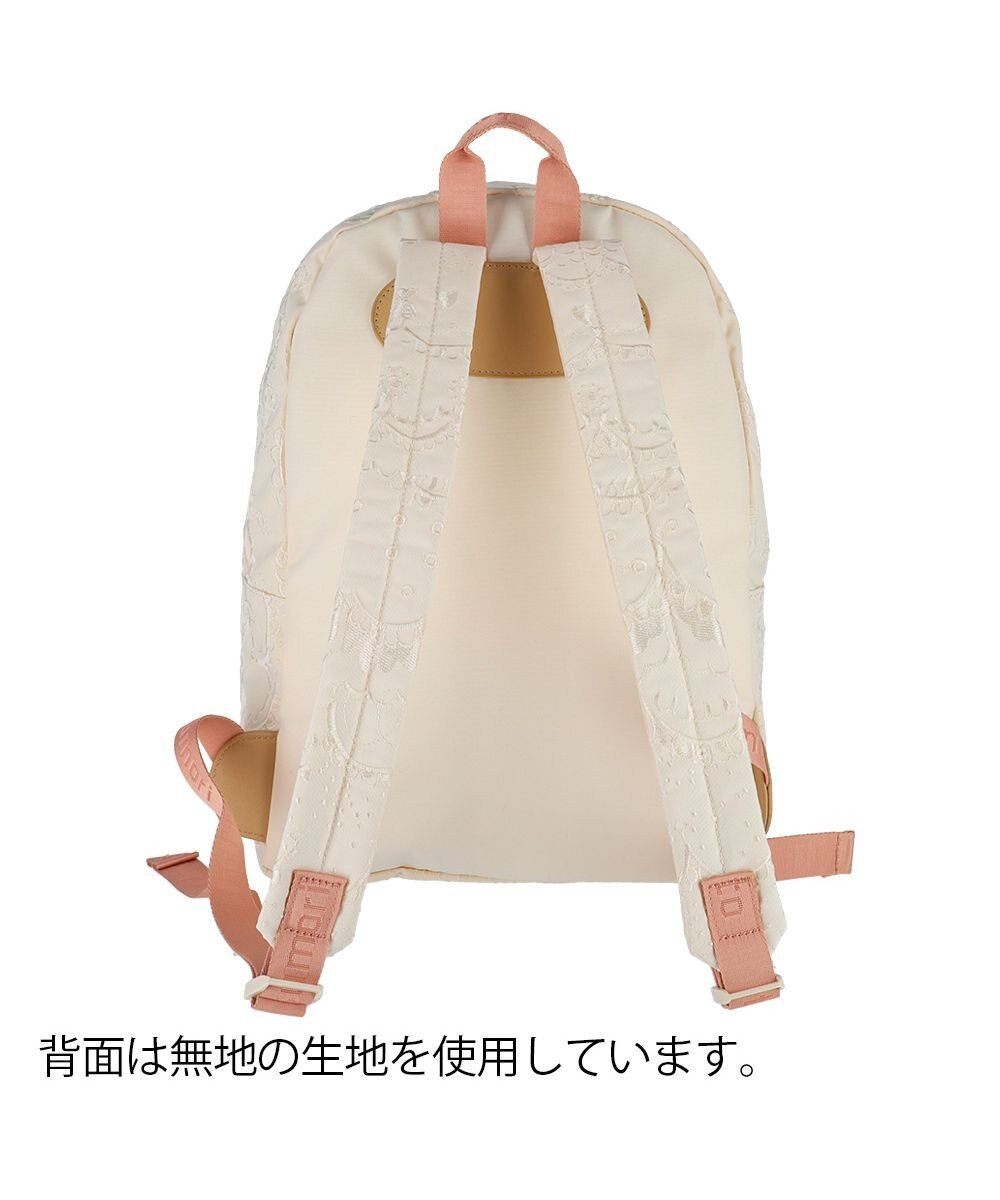 tsumori chisato CARRY スカラップ 刺繍 バックパック リュック A4サイズ対応 