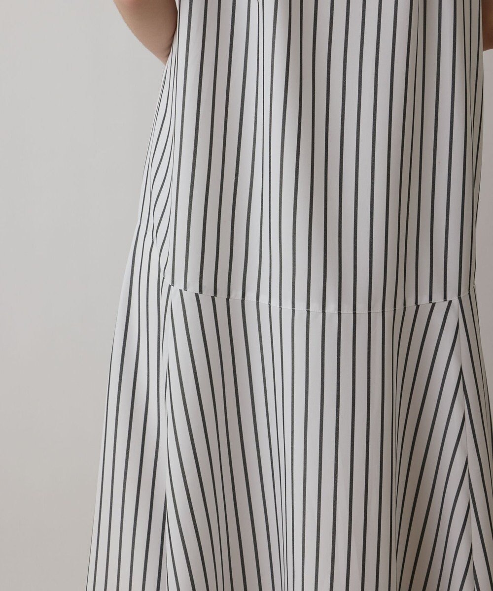 GRACE CONTINENTAL ストライプシャツワンピース 