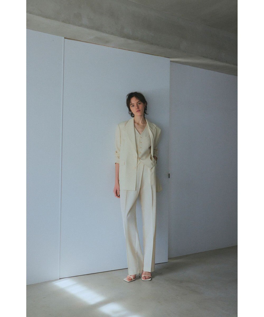 NAVE 【Nave・セットアップ可】ウールポリエステルツイルパンツ 