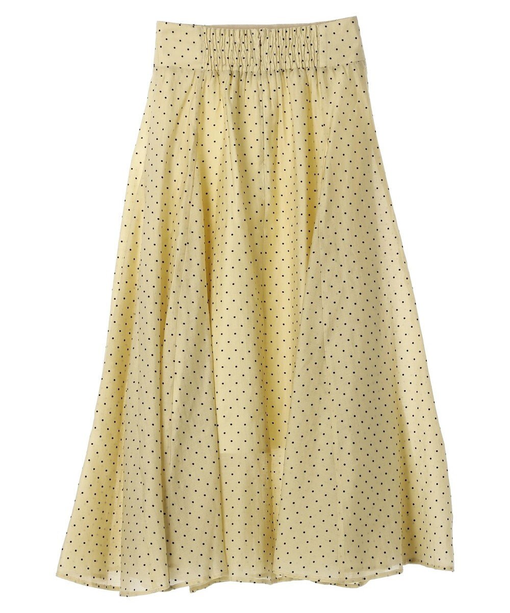 Green Parks AnriettMusee ドットフレアーロングスカート 