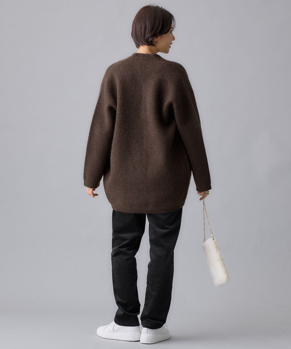 自由区 L リブレスコールストレート パンツ 