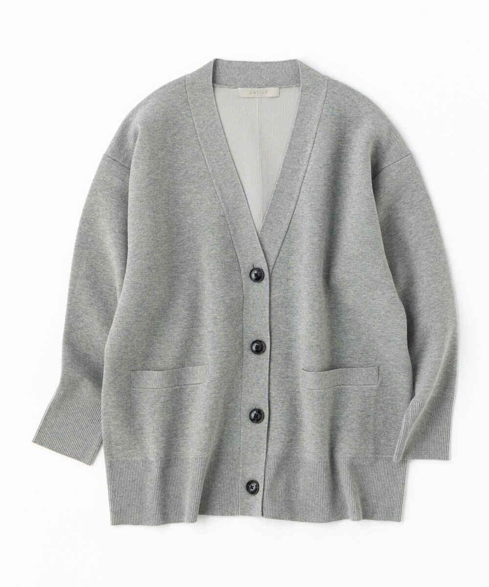 UNFILO スポンジニット カーディガン 