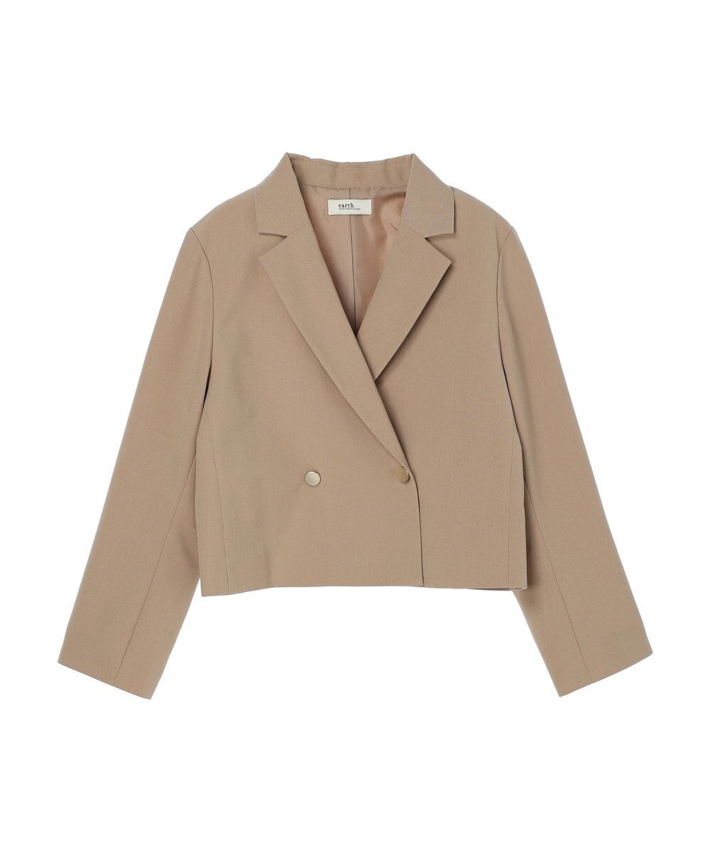 earth music&ecology ショートテーラードジャケット 