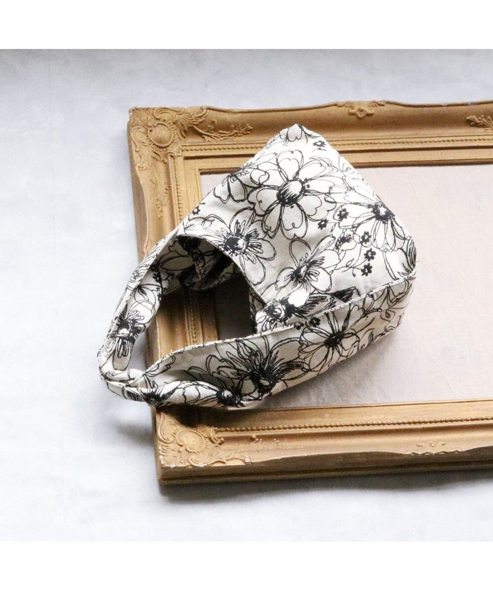 UNBILLION カシュカシュ cache cache / フラワー＆アニマル柄ワンハンドルバッグ 