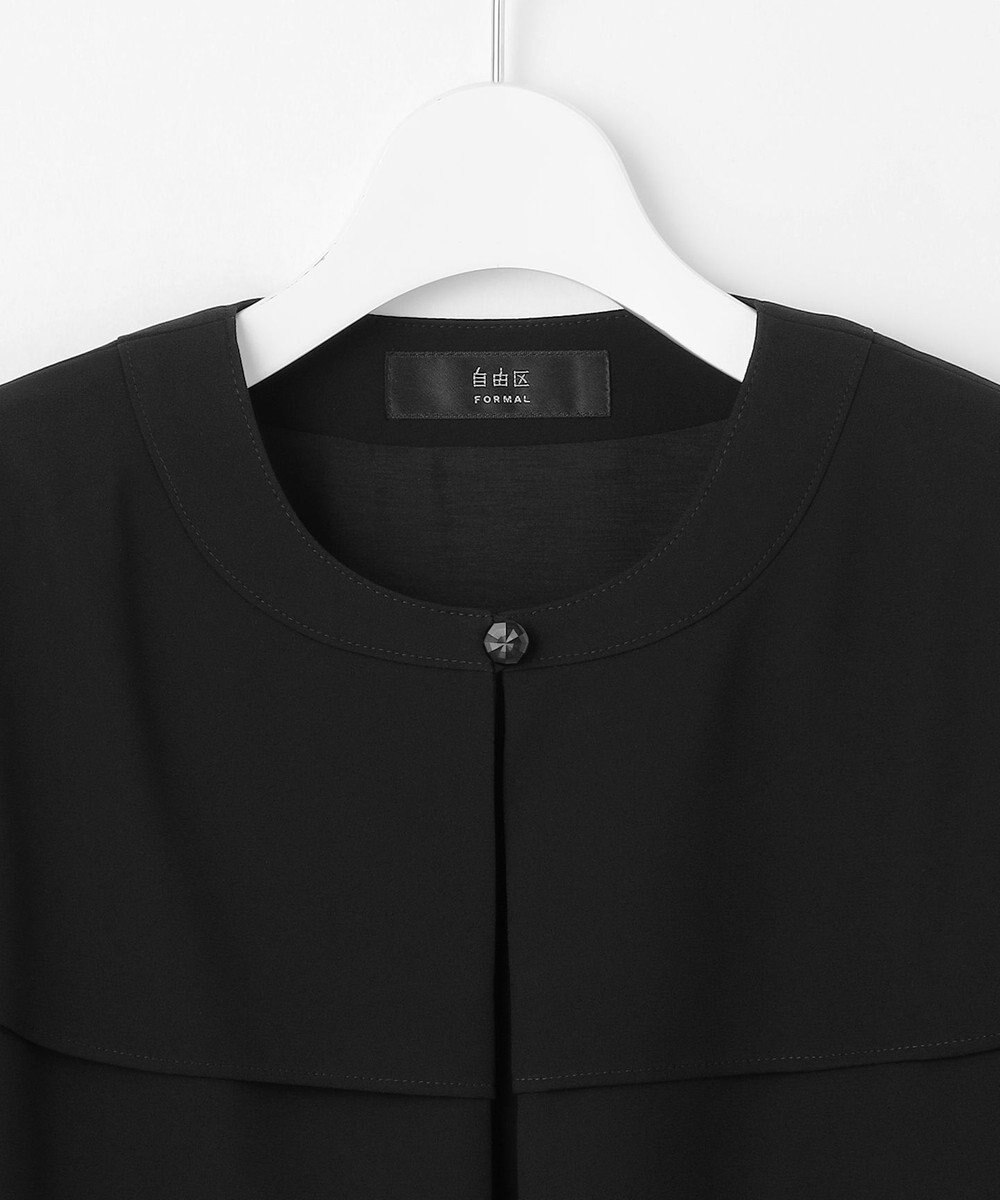 自由区 FORMAL 【人気NO.1 / 洗える】ボレロ風ワンピース 