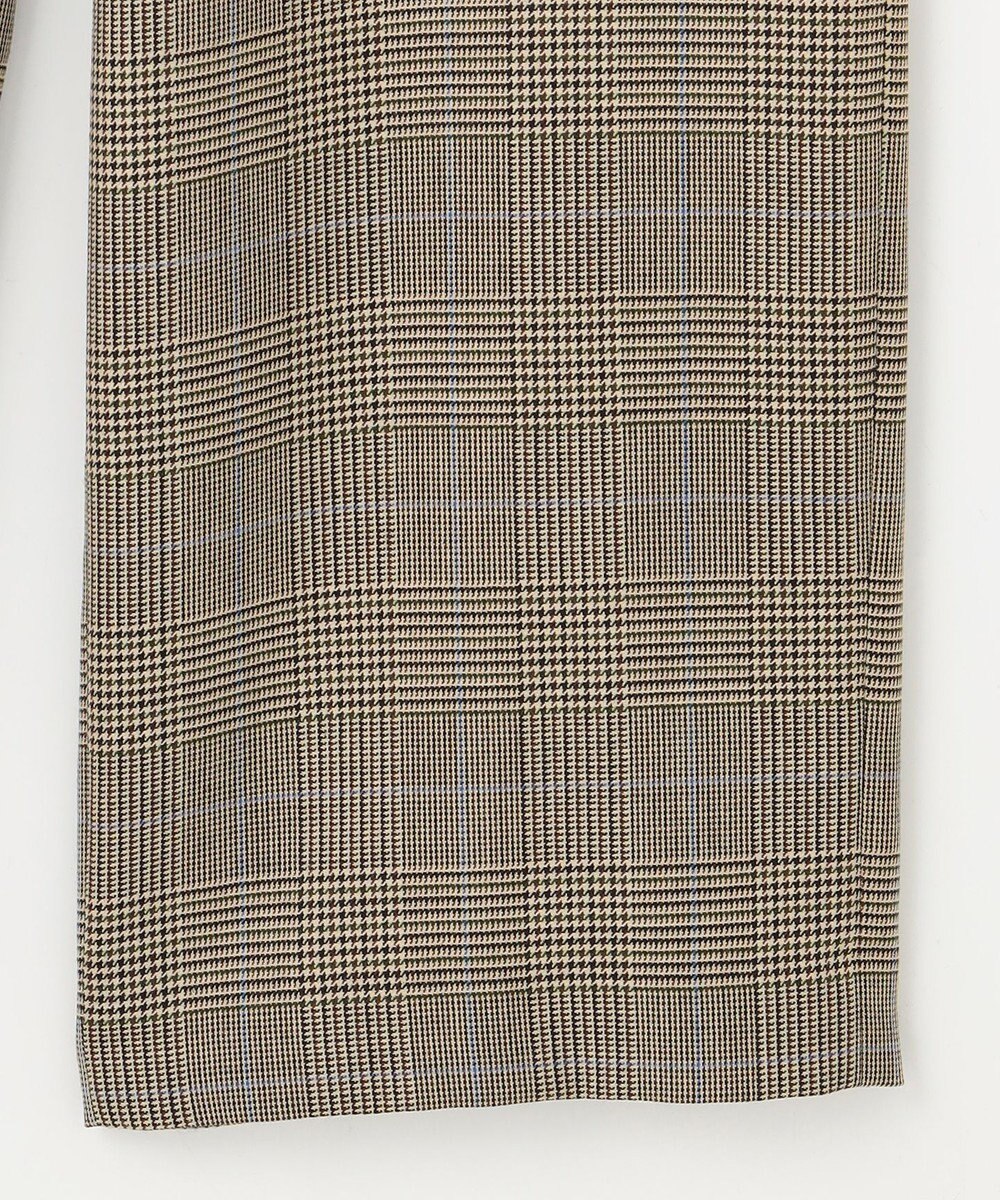 J.PRESS LADIES S モナベールツイル チェック ワイド パンツ 