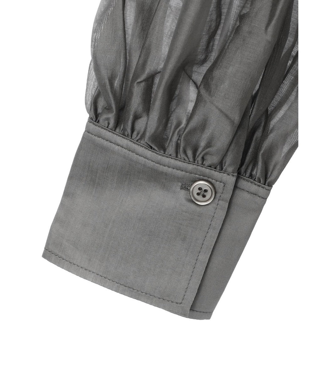 Green Parks AnriettMusee シアーボリュームスリーブブラウス 