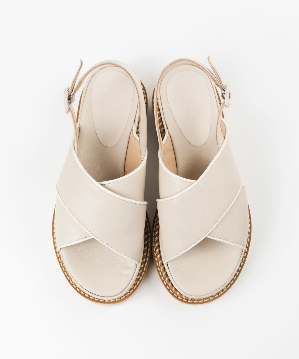 BONTRE 【LucaGrossi/ルカグロッシ】厚底クロスベルトサンダル/H300S-US 