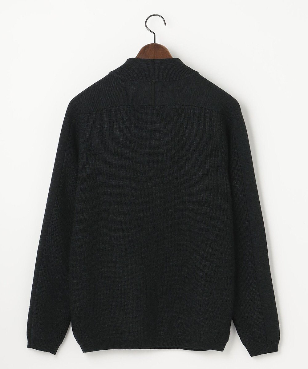 JOSEPH ABBOUD MOUNTAIN 【UNISEX】日本素材 ハーフZIPウールニット 