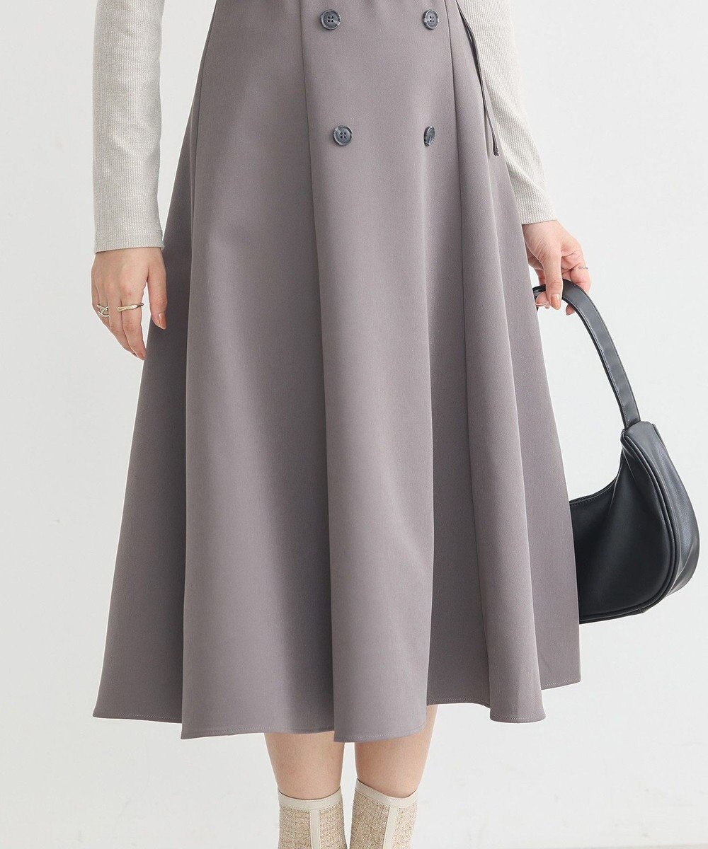 earth music&ecology トレンチ風キャミワンピース 