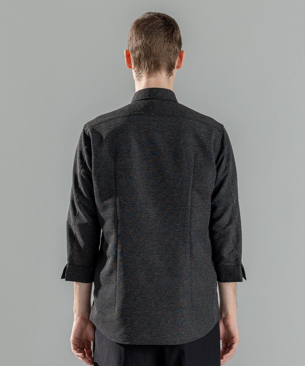 JOSEPH HOMME 新型・新素材【軽量/通気性/清涼感/洗える/ストレッチ】レノクロスストレッチ　7分袖レギュラーカラーシャツ 