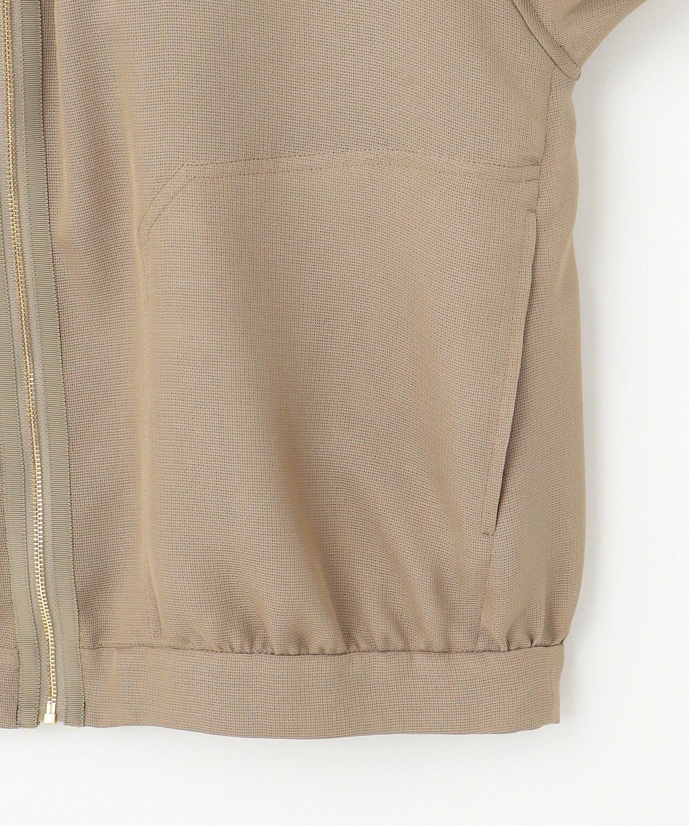 自由区 【洗える】メッシュ ブルゾン 