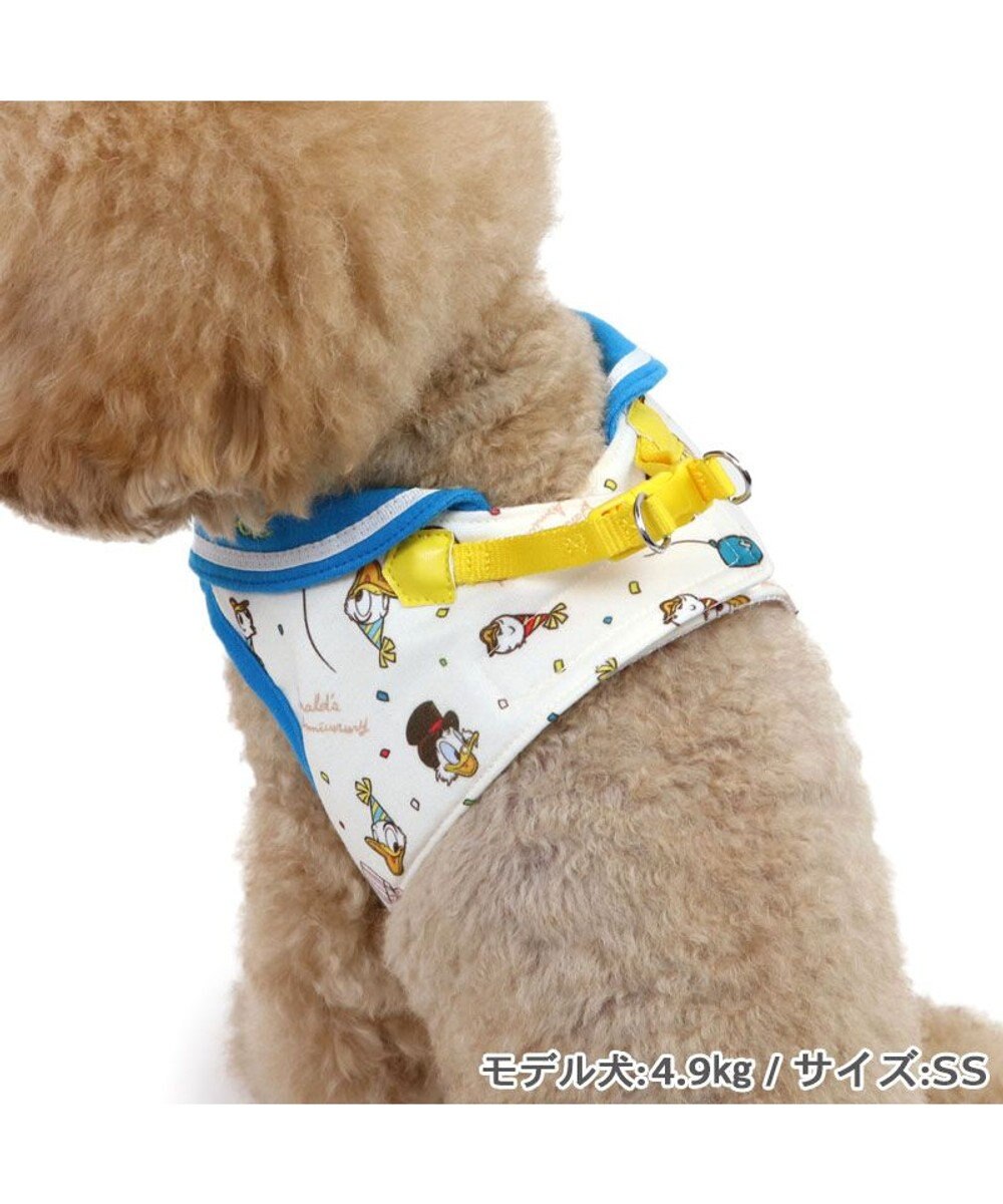 PET PARADISE ディズニー ドナルドダック 90周年 ベストハーネス ＳＳ 《パーティー柄》 小型犬 