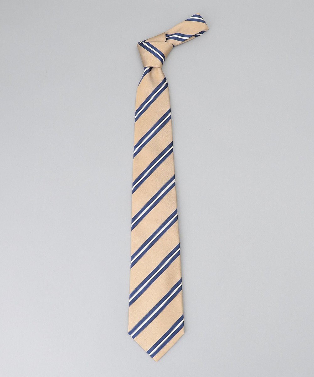 GOTAIRIKU GOTAIRIKU別注【日本製】シルク ネクタイ_ストライプ 
