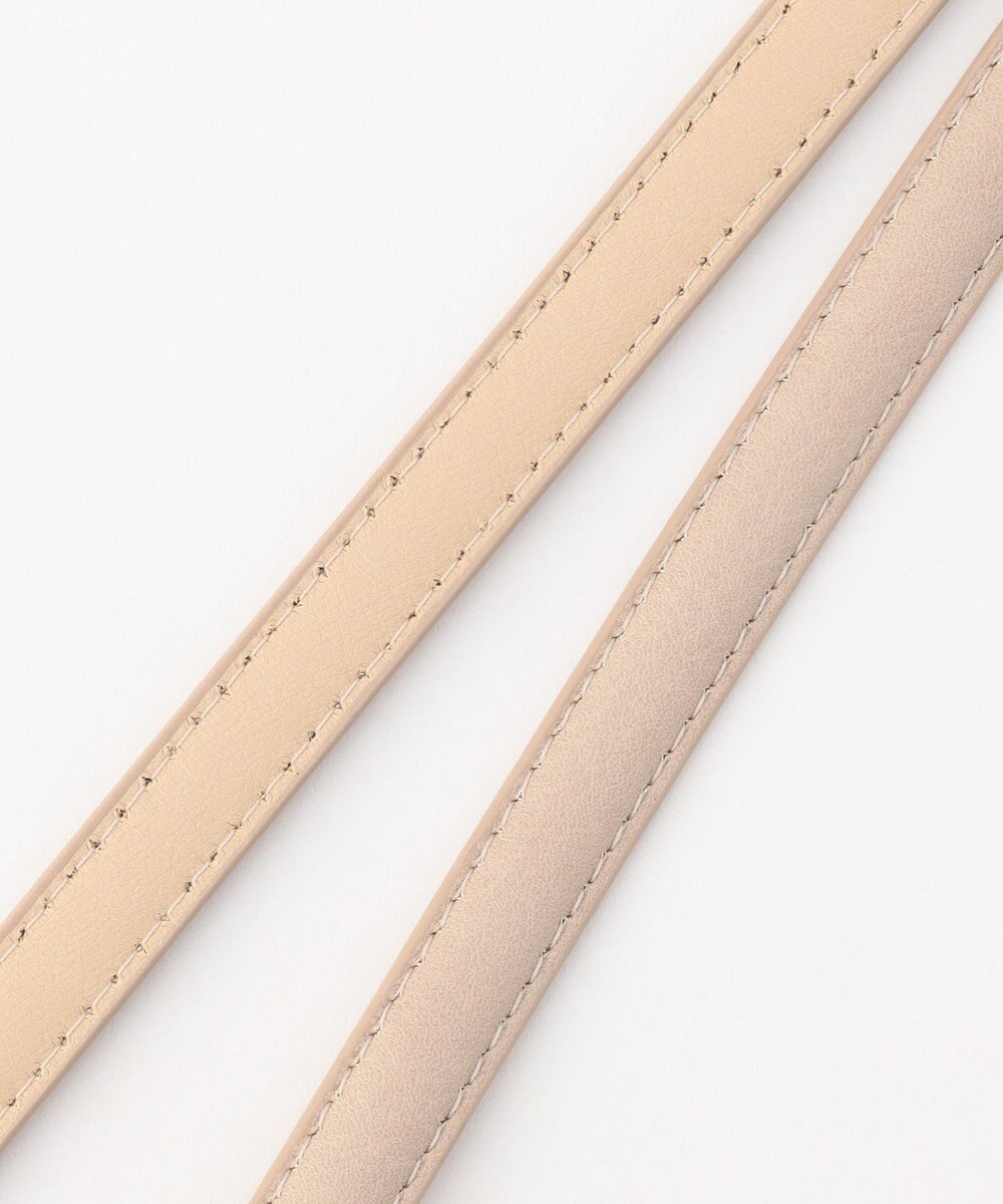 ANY バックルデザインナローベルト 