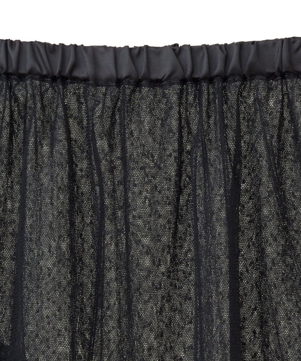 earth music&ecology ドットチュールスカート 