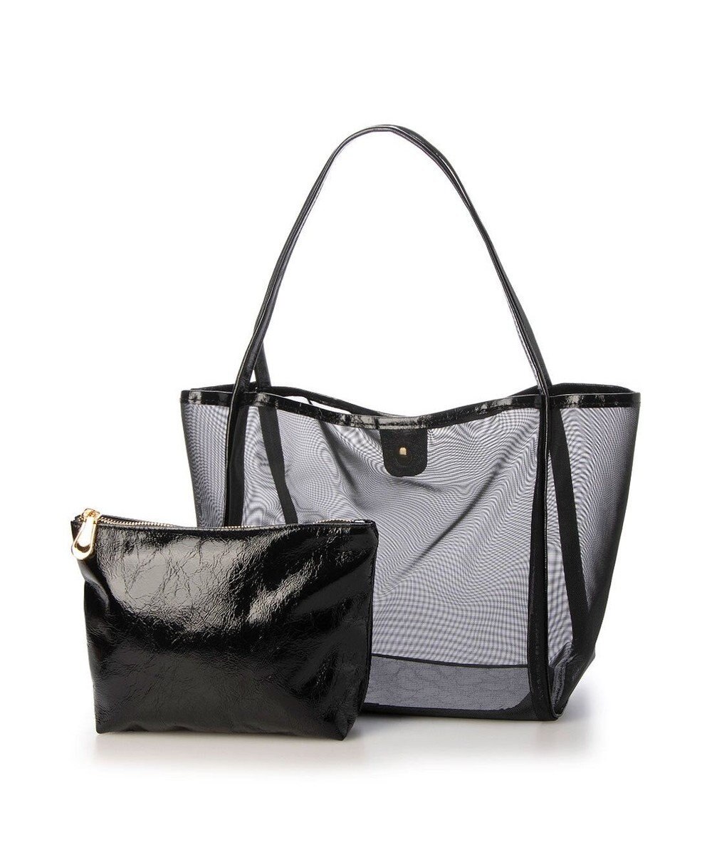 UNBILLION カシュカシュ cachecache / チュールメッシュビッグトート 