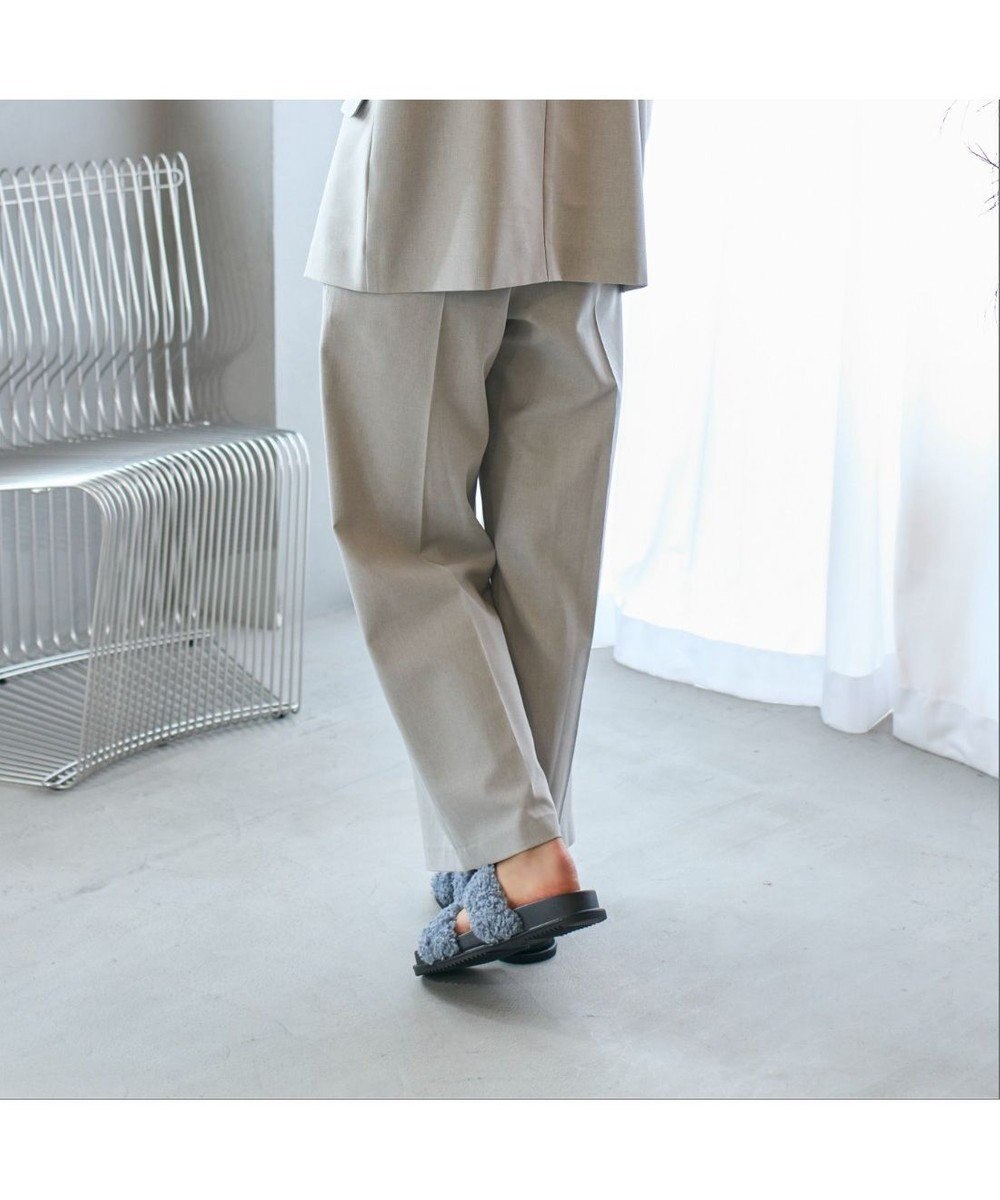 MODE ET JACOMO <carino>エコファーもこもこサンダル 