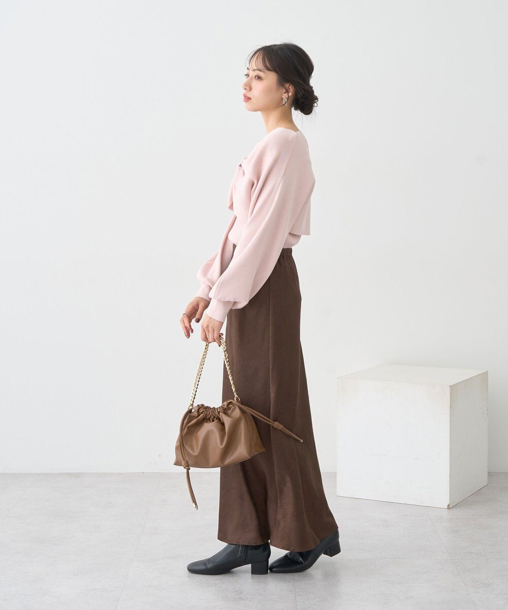 earth music&ecology 【WEB限定】リボンニットアンサンブル 