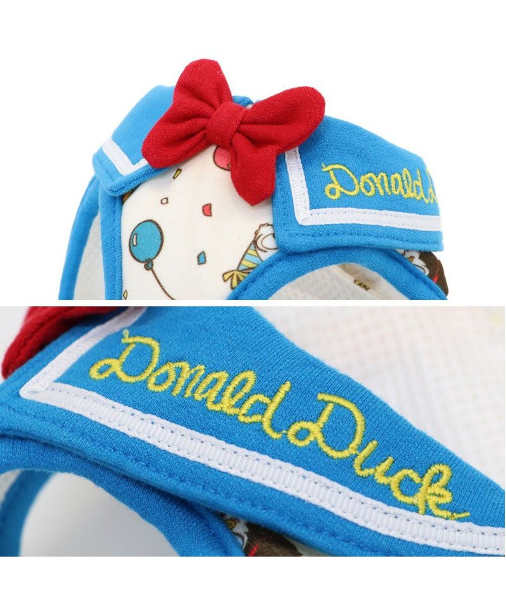 PET PARADISE ディズニー ドナルドダック 90周年 ベストハーネス ＳＳ 《パーティー柄》 小型犬 