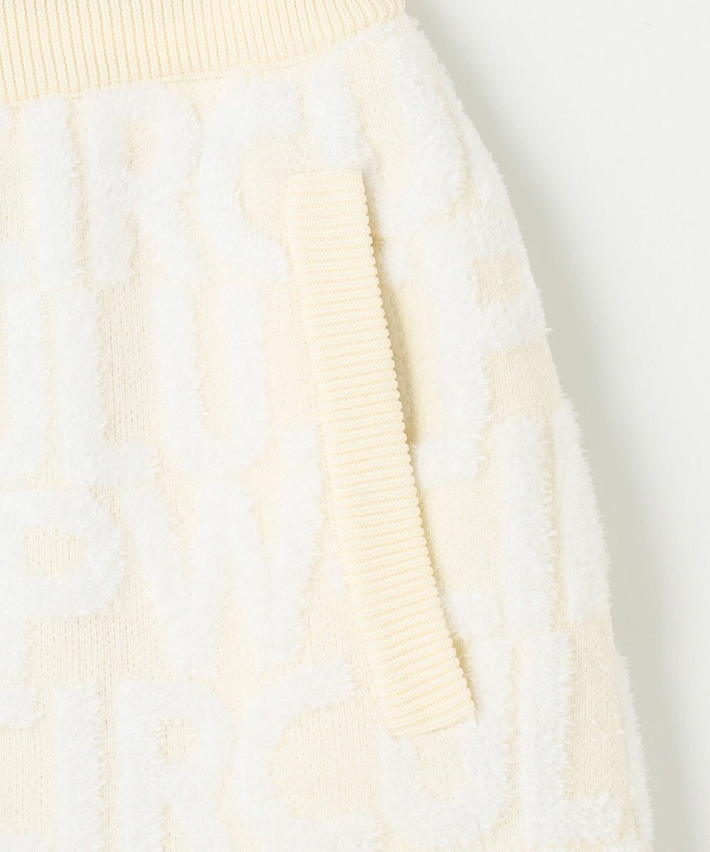 PW CIRCULUS 【WOMEN】【防風/蓄熱】総ロゴ ニット スカート 