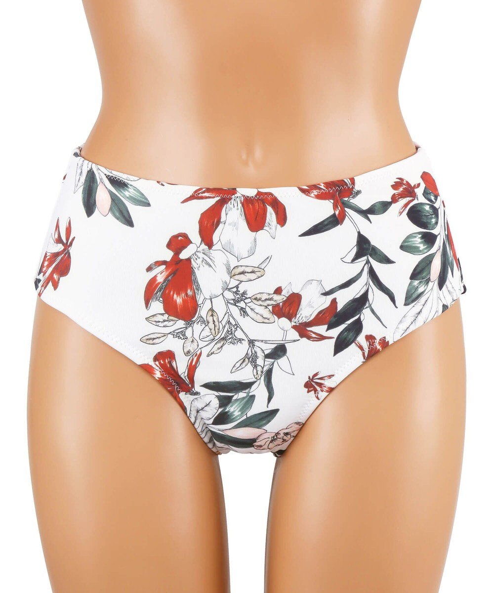 San-ai Resort（三愛水着楽園） 【SALE】ロングパンツセット水着　13L【Coral veil（コーラルヴェール）】 