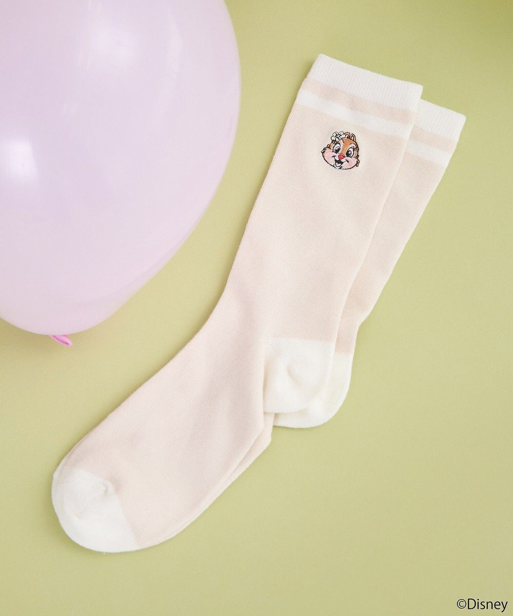 earth music&ecology チップ＆デール／ラインソックス 