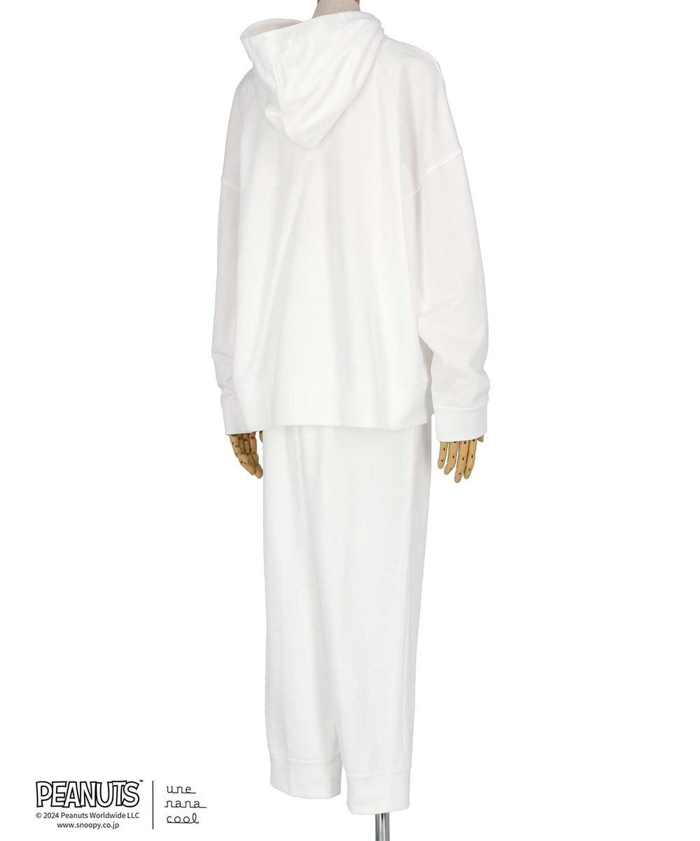 une nana cool MADE WITH PEANUTS 【綿100％】裏毛フーディーパジャマ 