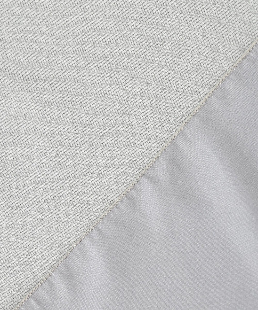 ANY SIS 【洗える】ファブリックコンビ ニット 