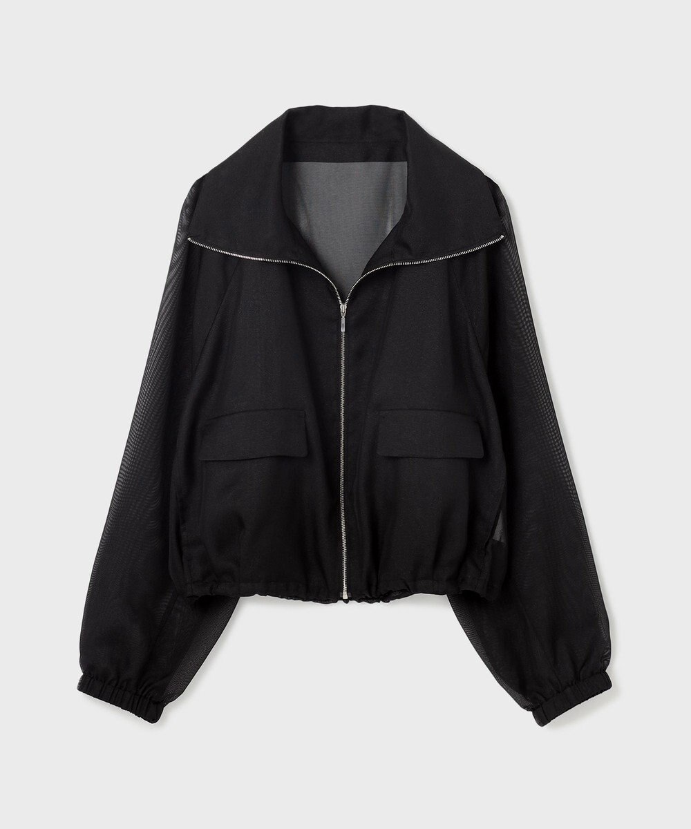 GRACE CONTINENTAL ブライトメッシュブルゾン 