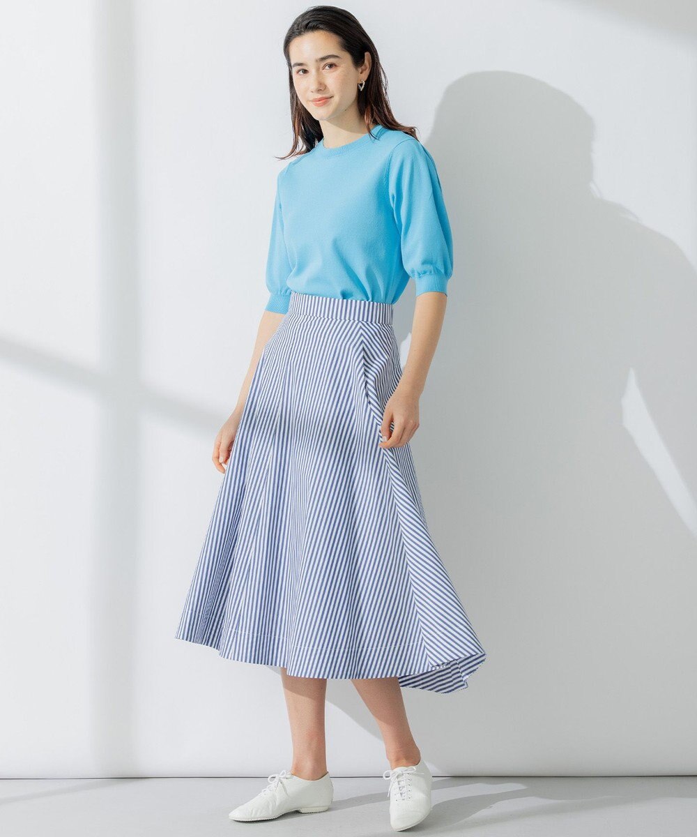 組曲 【洗える】C/Nyブロード スカート 