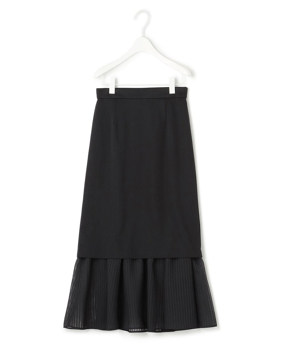 ICB L 【洗える】 カラミストライプ スカート 