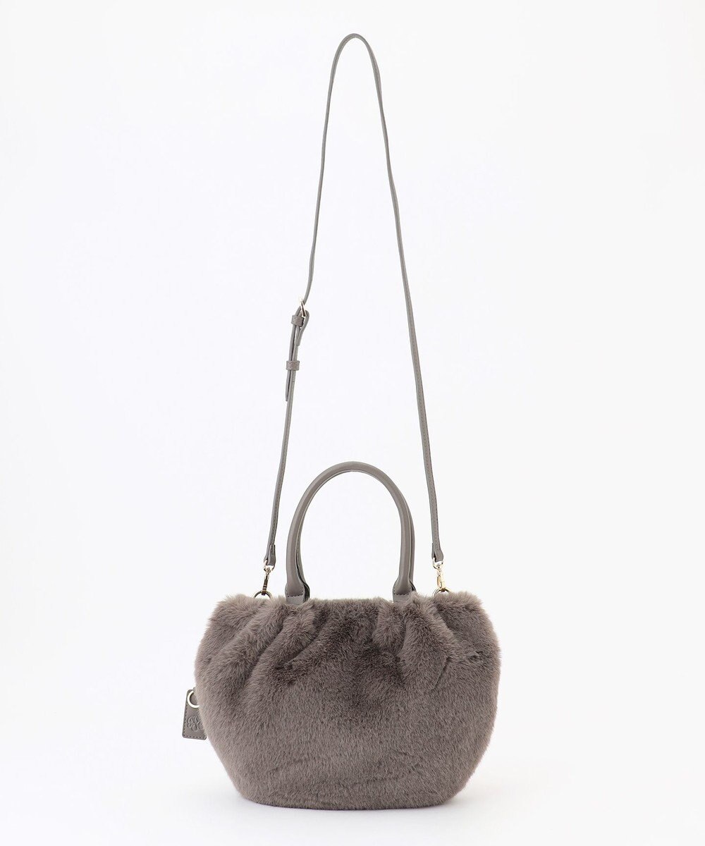 J.PRESS LADIES 【2way】エコファー バッグ 