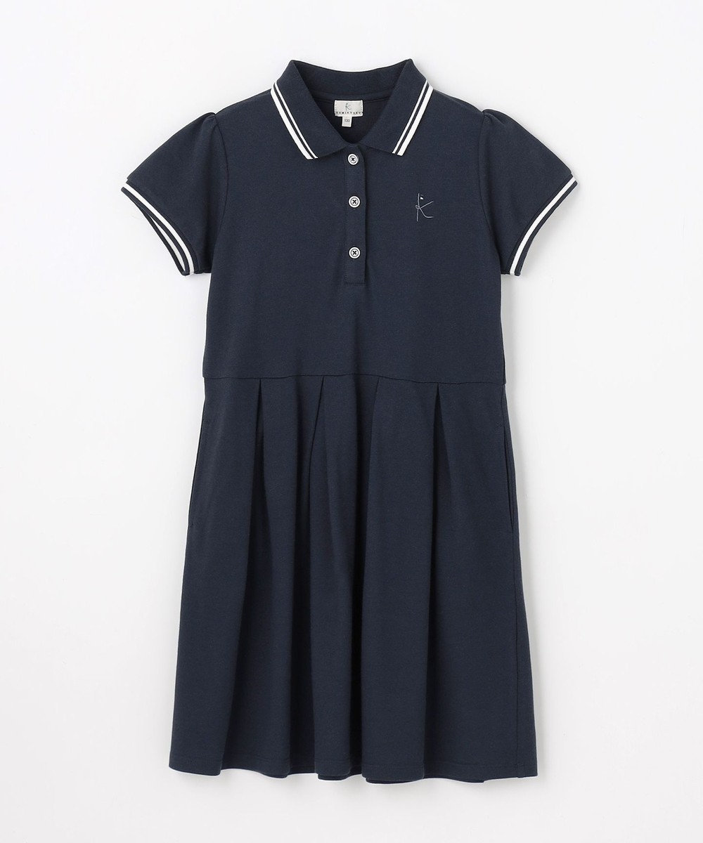 組曲 KIDS  【150-170㎝】 カノコポロワンピース 