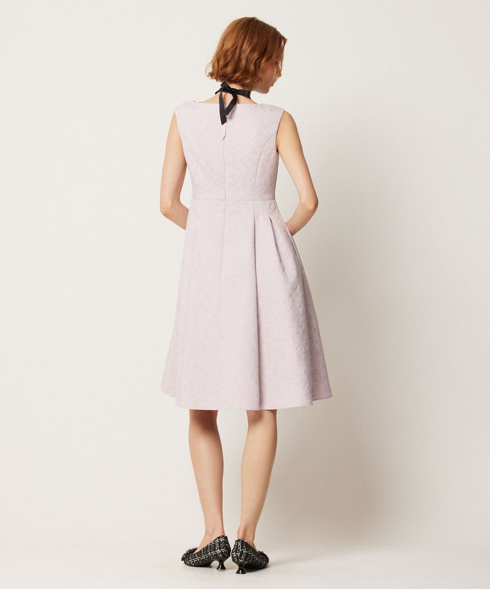 TOCCA 【WEB限定カラーあり】【消臭・洗える】RIBBON LABYRINTH JACQUARD ドレス 