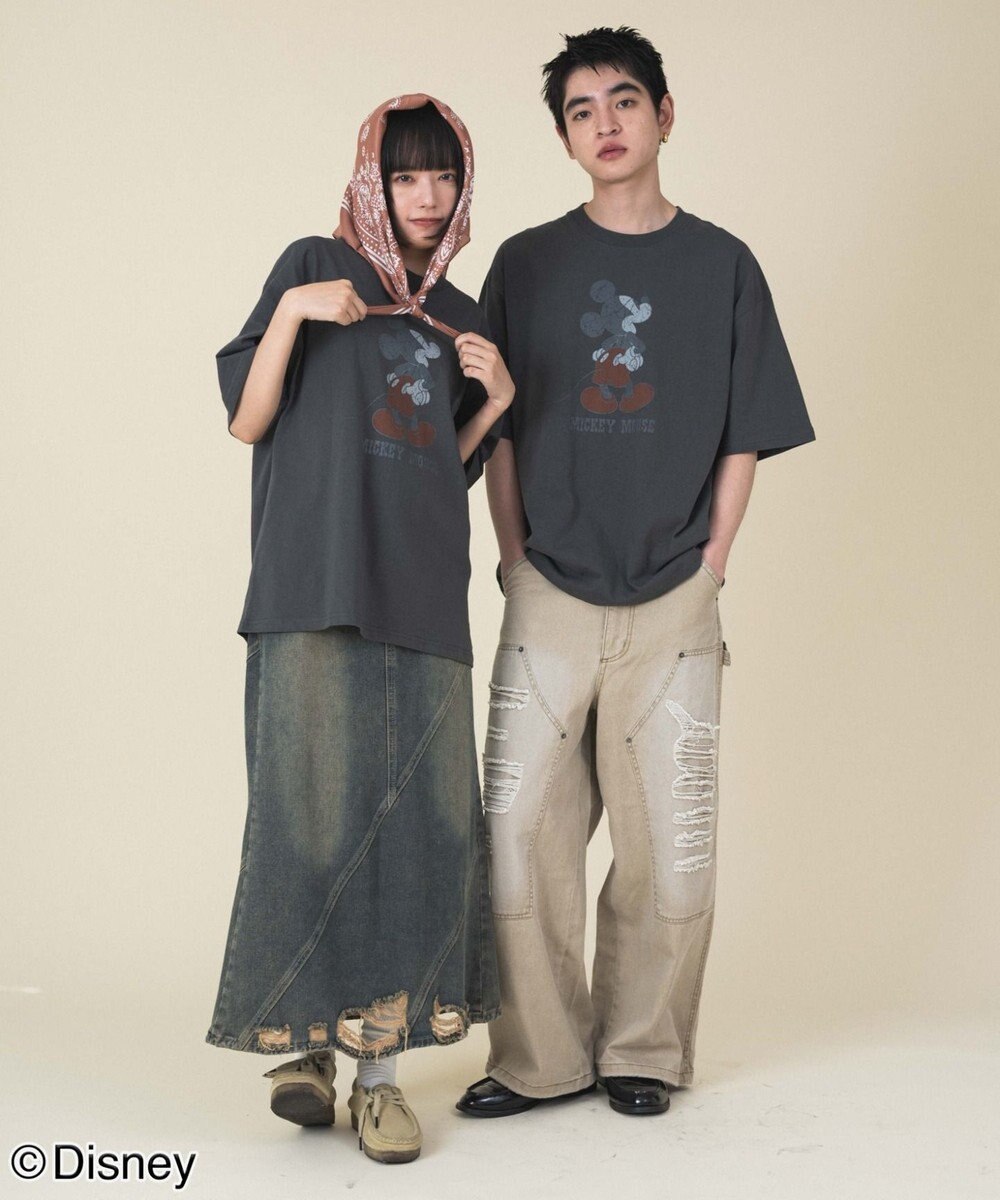 WEGO 【新柄追加/ユニセックス着用アイテム/SMLサイズ展開】DISNEY/グラフィックT（S） 